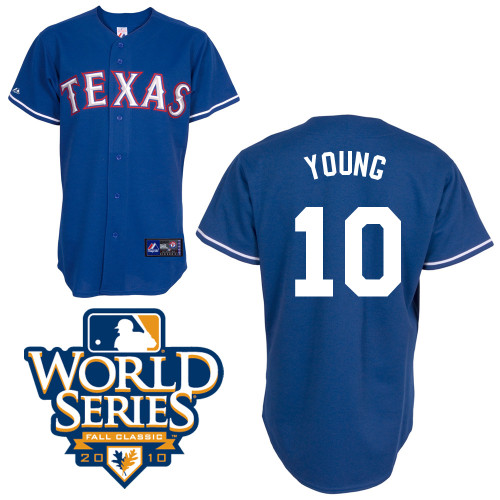 MLB Texas 10# Young blue kid jersey