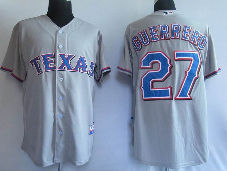 MLB Texas 27# Guerrero kid Grey jersey