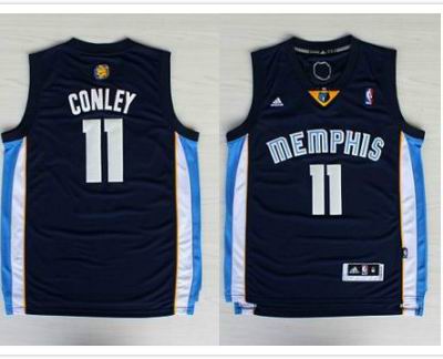 Memphis Grizzlies 11 CONLEY blue adidas men nba basketball jerseys