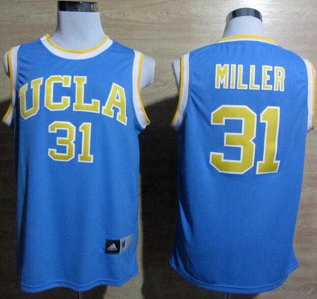 Miller UCLA Bruins #31 Blue College Basketball Jerseys