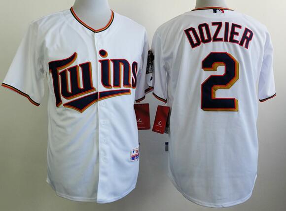 Minnesota Twins 2 Brian Dozier Dark Blue white men baseball mlb jersey