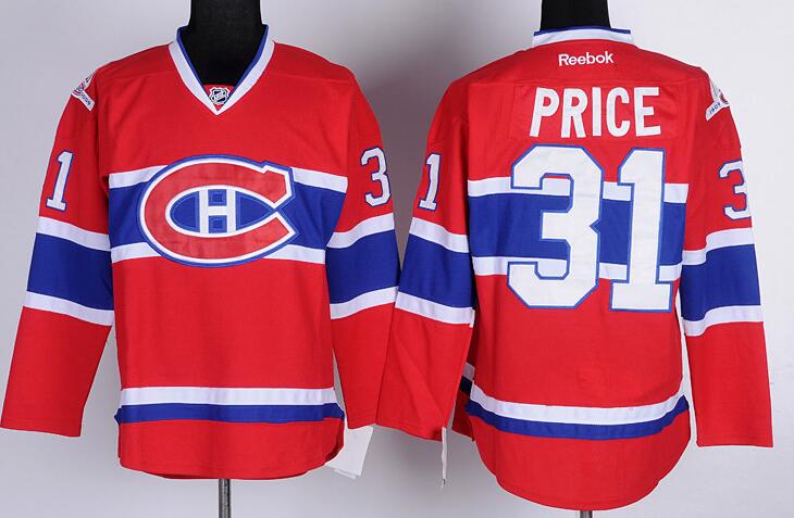 Montreal Canadiens 31 Carey Price Red Jersey