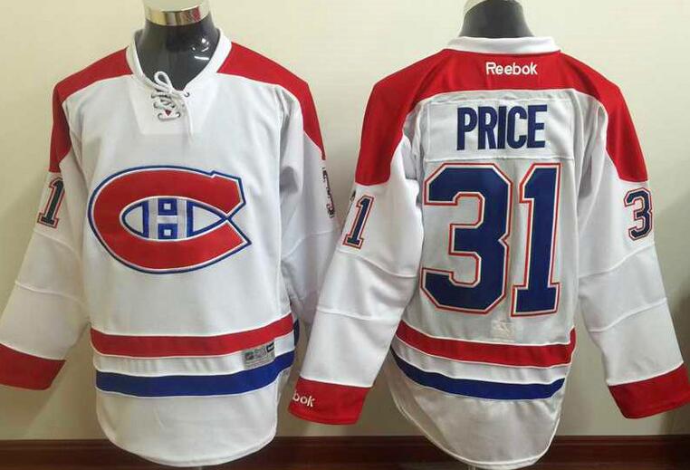 Montreal Canadiens 31 Carey Price white ice hockey jerseys