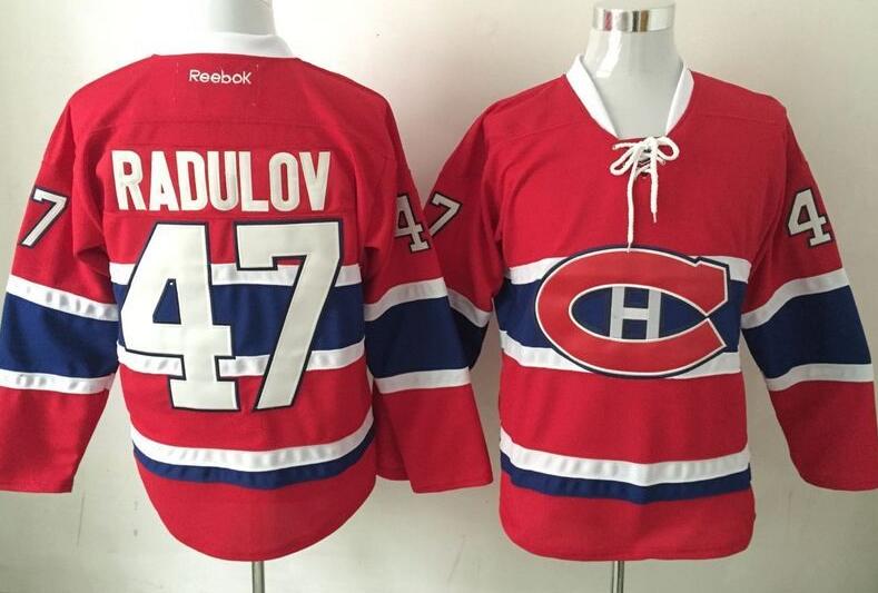 Montreal Canadiens 47 RADULOV Red NHL Jersey