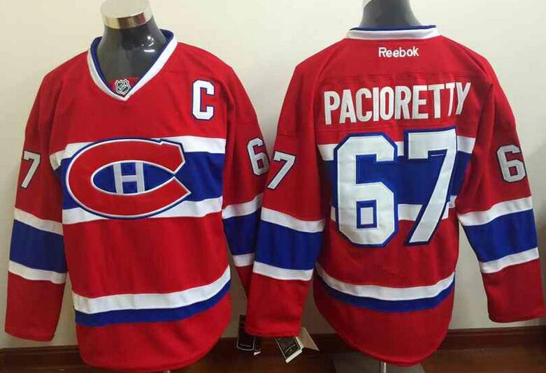 Montreal Canadiens 67 Max Pacioretty red nhl men jersey