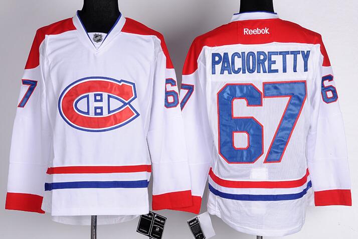 Montreal Canadiens 67 Max Pacioretty white men nhl jerseys