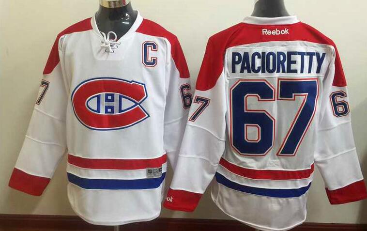 Montreal Canadiens 67 Max Pacioretty white men nhl men jersey