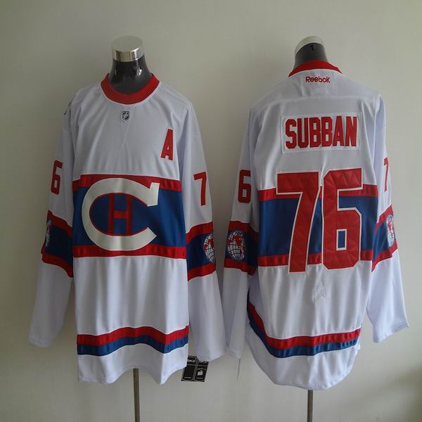 Montreal Canadiens 76 Pk Subban white nhl ice hockey  jerseys  A  patch