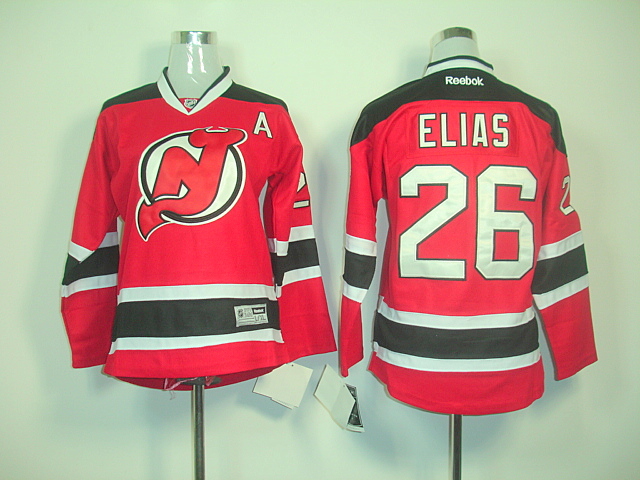 New Jersey Devils #26 Patrik Elias Red NHL Kid Jersey