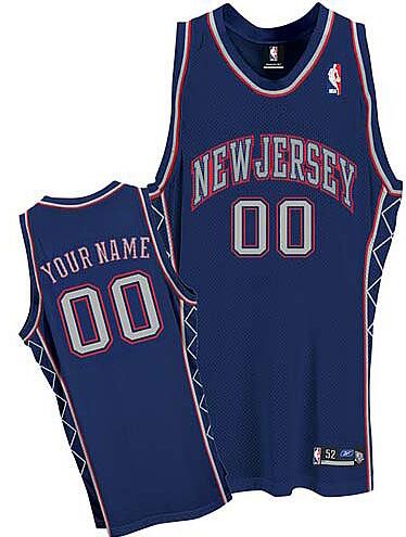 New Jersey Nets Custom blue Road Jersey - 2008 version for sale