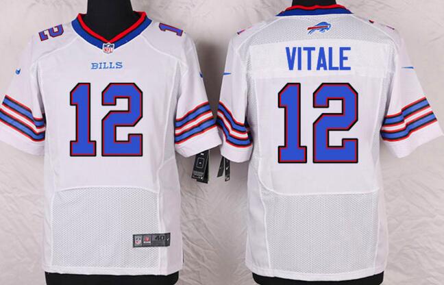 New Nike Buffalo Bills 12 Kelly men white white football jerseys