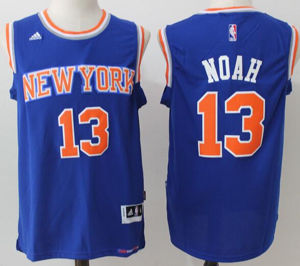 New York Knicks 13 Joakim Noah Revolution 30 blue NBA basketball Jerseys