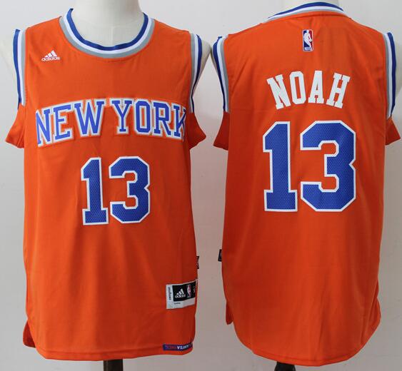 New York Knicks 13 Joakim Noah Revolution 30 orange NBA basketball Jerseys