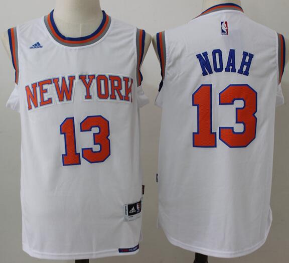 New York Knicks 13 Joakim Noah Revolution 30 white NBA basketball Jerseys