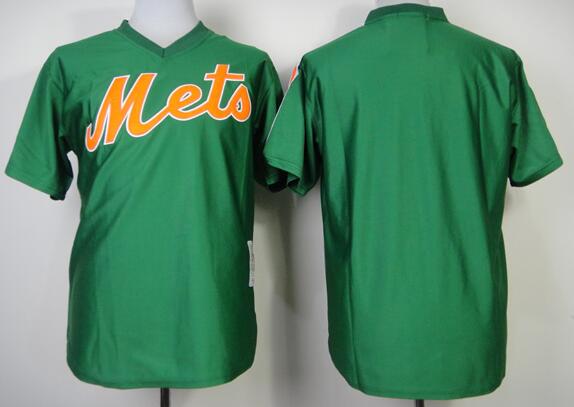 New York Mets Blank green men mlb baseball jerseys