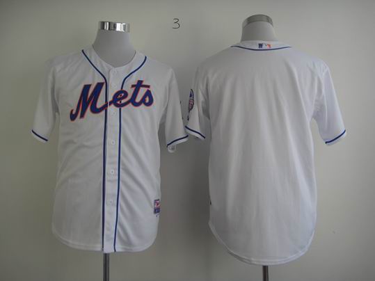 New York Mets White Blank MLB Jerseys