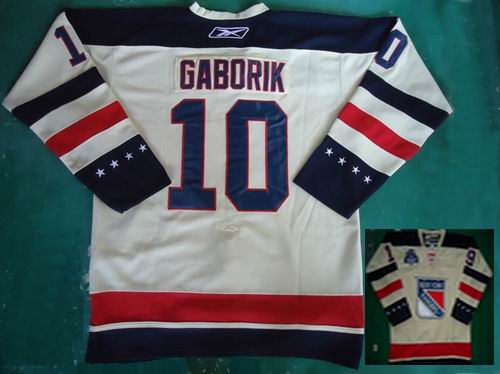 New York Rangers 10 Gaberik White nhl ice hockey  jerseys