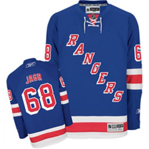 New York Rangers 68 Jaromir Jagr Blue nhl ice hockey  jerseys