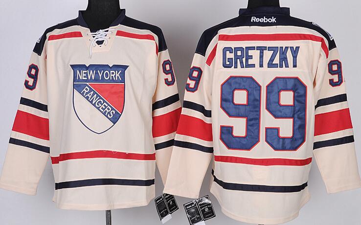 New York Rangers 99 GRETZKY White nhl hockey jerseys