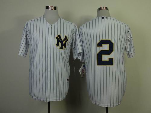 New York Yankees 2 Derek Jeter white men mlb baseball jerseys