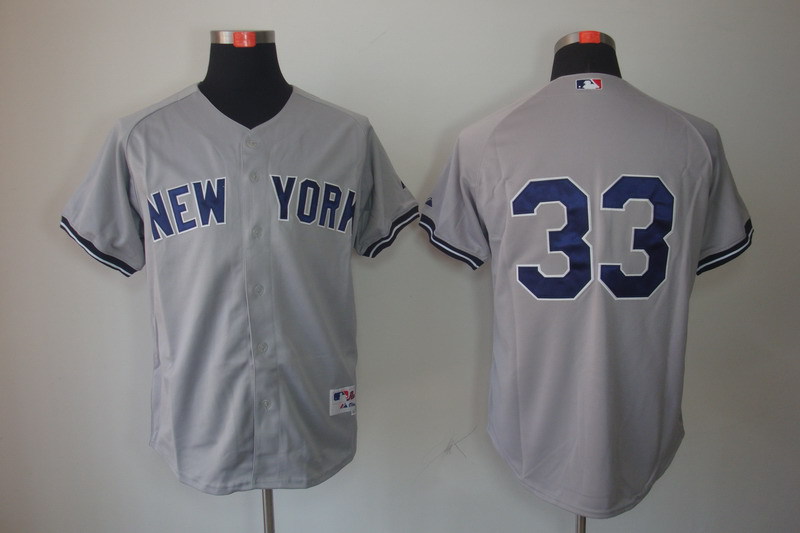 New York Yankees 33 Grey Jerseys