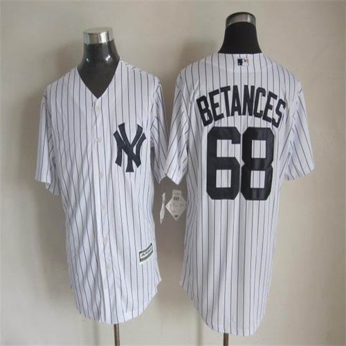New York Yankees 68 Dellin Betances white baseball Jersey