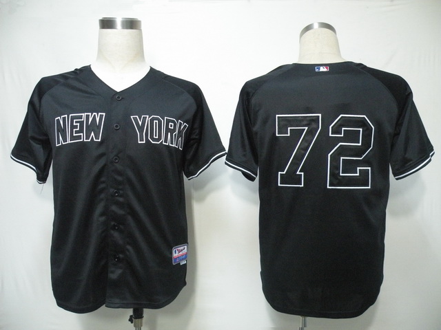 New York Yankees 72 Betances Black men MLB baseball Jerseys