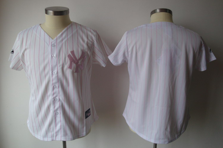 New York Yankees white women mlb jersey