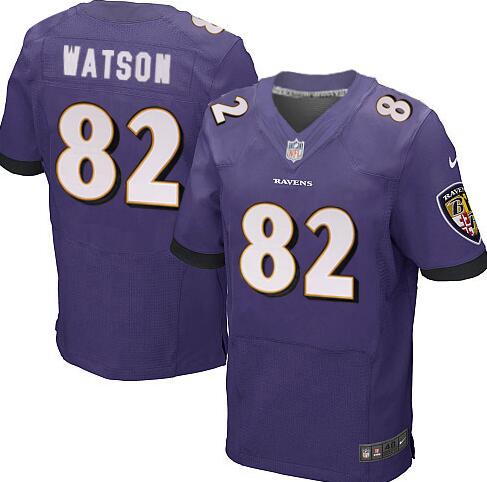 Nike Baltimore Ravens 82 Torrey Smith purple elite jerseys