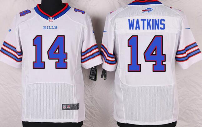 Nike Buffalo Bills 14 Sammy Watkins white elite nfl jerseys