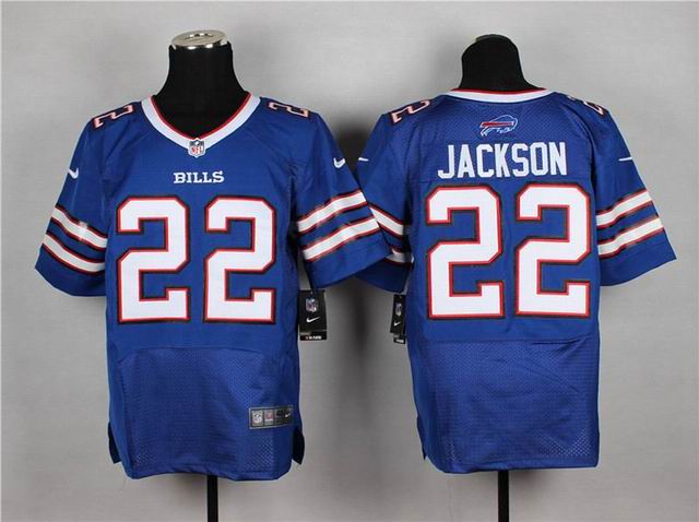 Nike Buffalo Bills 22 Fred Jackson Elite Blue NFL Jerseys