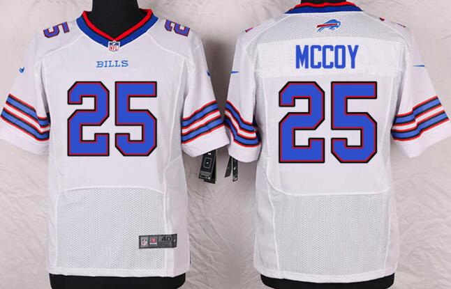 Nike Buffalo Bills 25 LeSean McCoy white elite Jerseys