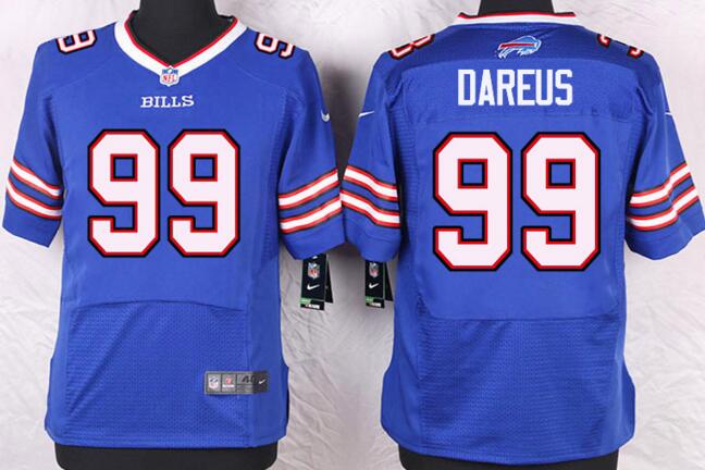 Nike Buffalo Bills 99 Marcell Dareus Elite Blue NFL Jersey