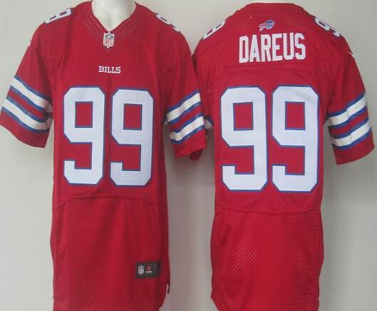 Nike Buffalo Bills 99 Marcell Dareus Elite red NFL Jerseys