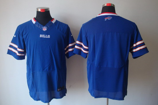 Nike Buffalo Bills Blank Elite Blue NFL Jerseys