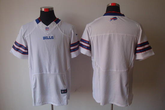 Nike Buffalo Bills Blank Elite White NFL Jerseys