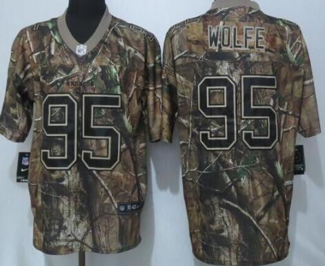 Nike Camo Denver Broncos 95 Wolfe Elite nfl Jerseys