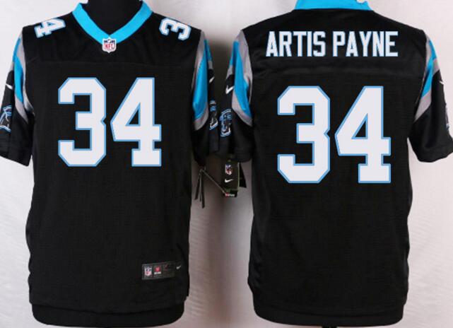 Nike Carolina Panthers 34 D.williams Black Colors Elite Jerseys