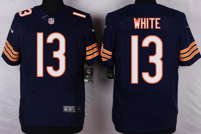 Nike Chicago Bears 13 Kevin White Elite blue NFL Jerseys