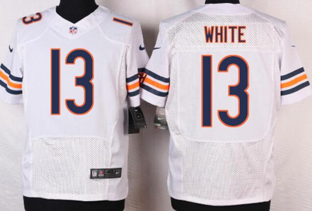 Nike Chicago Bears 13 Kevin White Elite white NFL Jerseys