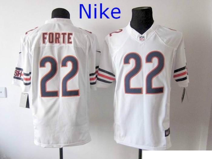 Nike Chicago Bears 22 Matt Forte Limited White NFL Jerseys