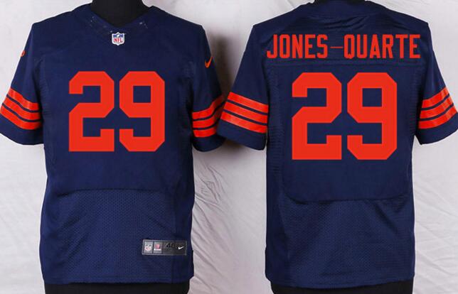 Nike Chicago Bears 29 jones-ouartey blue elite NFL football Jerseys