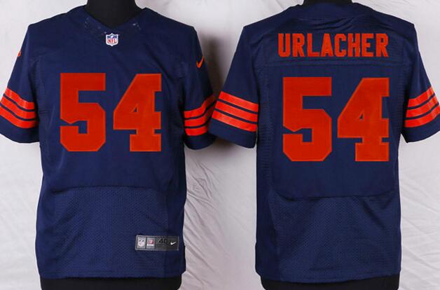 Nike Chicago Bears 54 Brian Urlacher Elite Blue NFL football Jerseys