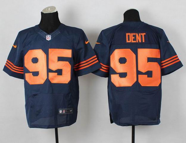 Nike Chicago Bears 95 Richard Dent Elite Blue NFL jerseys