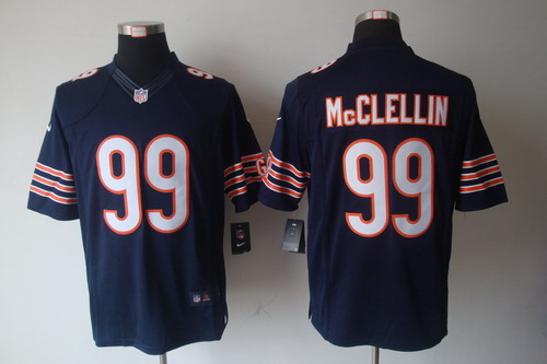 Nike Chicago Bears 99 Shea McClellin Limited Blue NFL Jerseys