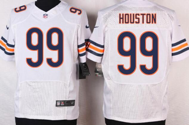 Nike Chicago Bears 99 houston Elite Jerseys white NFL football jerseys