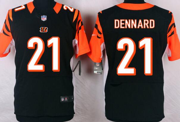 Nike Cincinnati Bengals 21 Dennard Elite Black men NFL football Jerseys