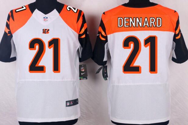 Nike Cincinnati Bengals 21 Dennard Elite white men NFL football Jerseys