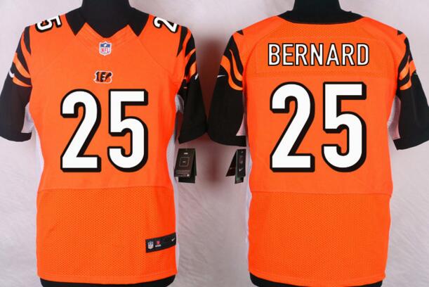 Nike Cincinnati Bengals 25 Giovani Bernard orange Elite nfl football Jerseys