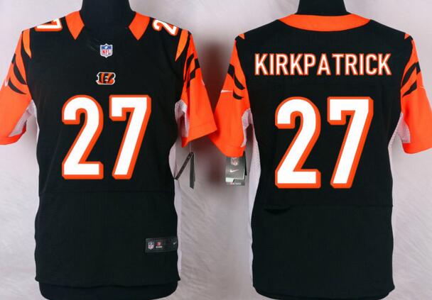 Nike Cincinnati Bengals 27 Dre Kirkpatrick Elite black men NFL football Jerseys